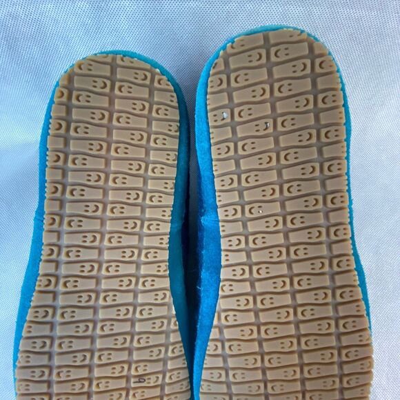 SANUK Chukkas Shoe Boots Womens Size 7 AMBRRR INDIGO Blue Cottage Boho - Picture 9 of 13